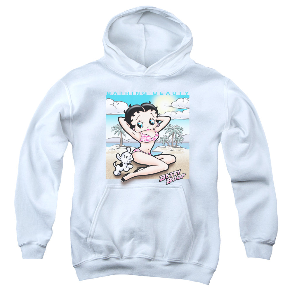 Betty Boop - Sunny Boop - Youth Pull-over Hoodie - White