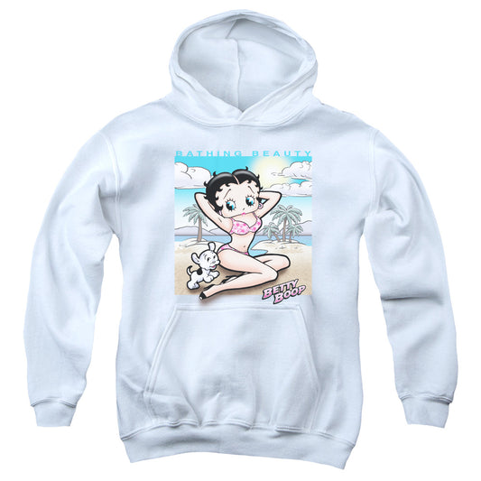 Betty Boop - Sunny Boop - Youth Pull-over Hoodie - White