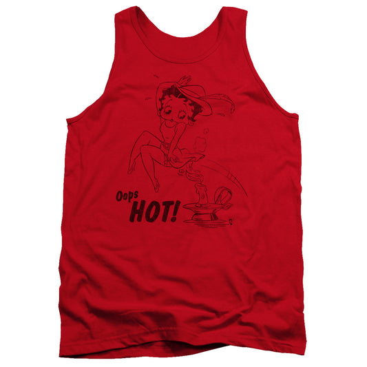 Betty Boop - Nimble Betty - Adult Tank - Red