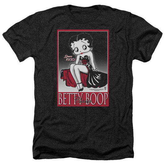Betty Boop - Classic - Adult Heather-black
