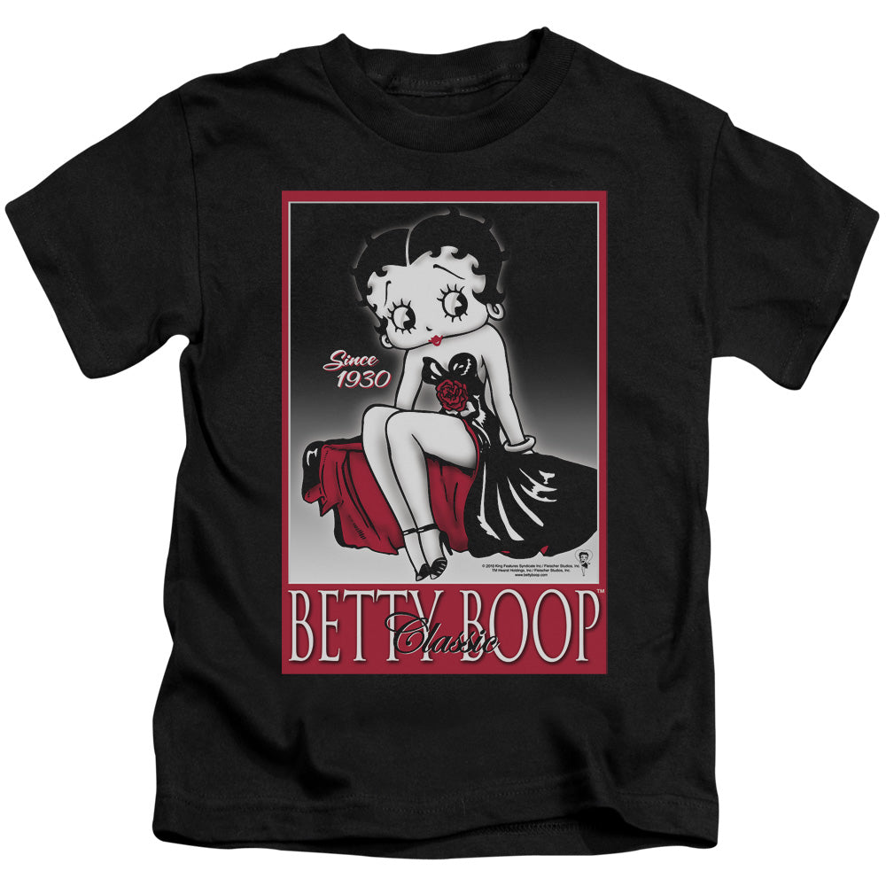 BETTY BOOP CLASSIC - S/S JUVENILE 18/1 - BLACK - T-Shirt