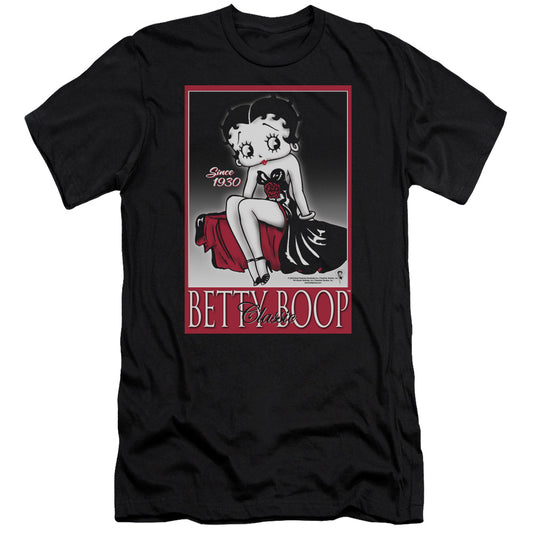 Betty Boop - Classic-premuim Canvas Adult Slim Fit 30/1 - Black
