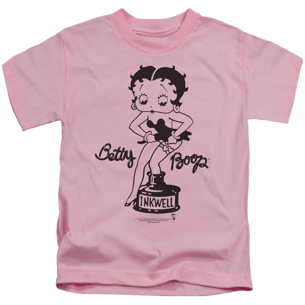 BETTY BOOP INKWELL - S/S JUVENILE 18/1 - PINK - T-Shirt
