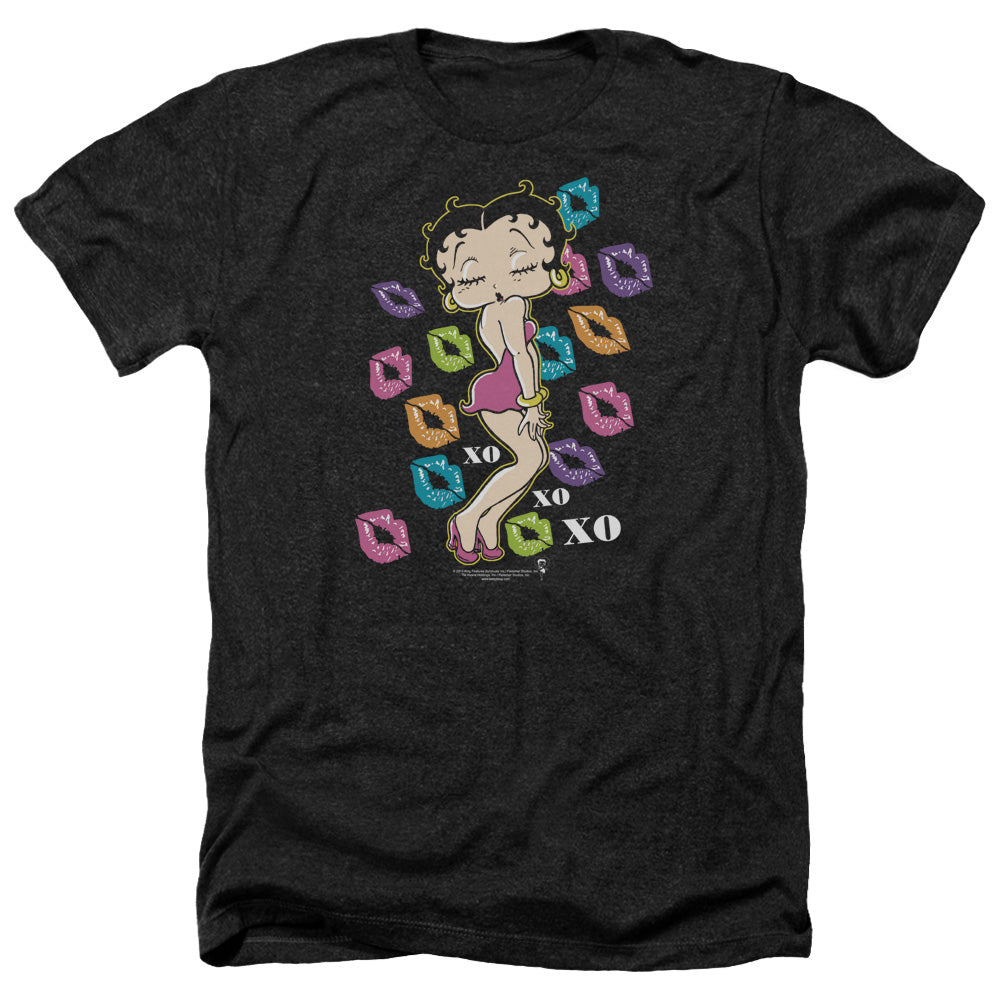 Betty Boop - Tripple Xo - Adult Heather-black
