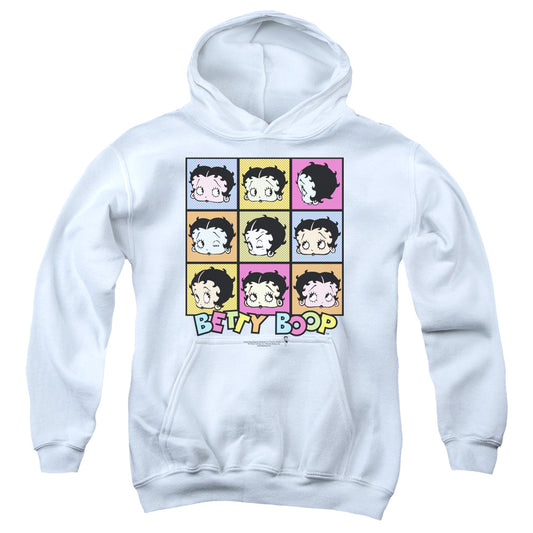 Betty Boop - Shes Got The Look - Youth Pull-over Hoodie - White
