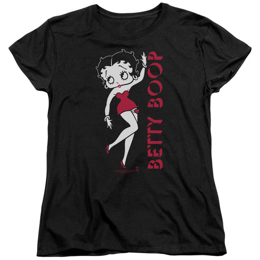 Betty Boop - Classic - Short Sleeve Womens Tee - Black T-shirt