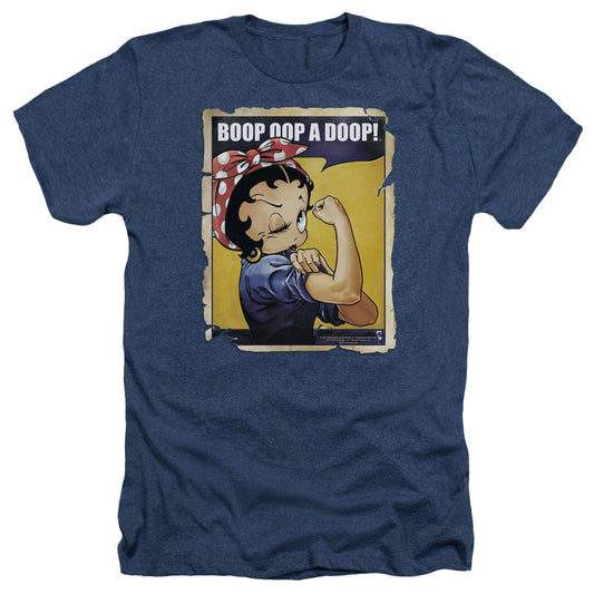 Betty Boop - Power - Adult Heather - Navy