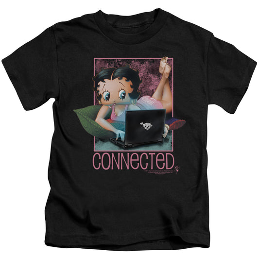 BETTY BOOP CONNECTED - S/S JUVENILE 18/1 - BLACK - T-Shirt