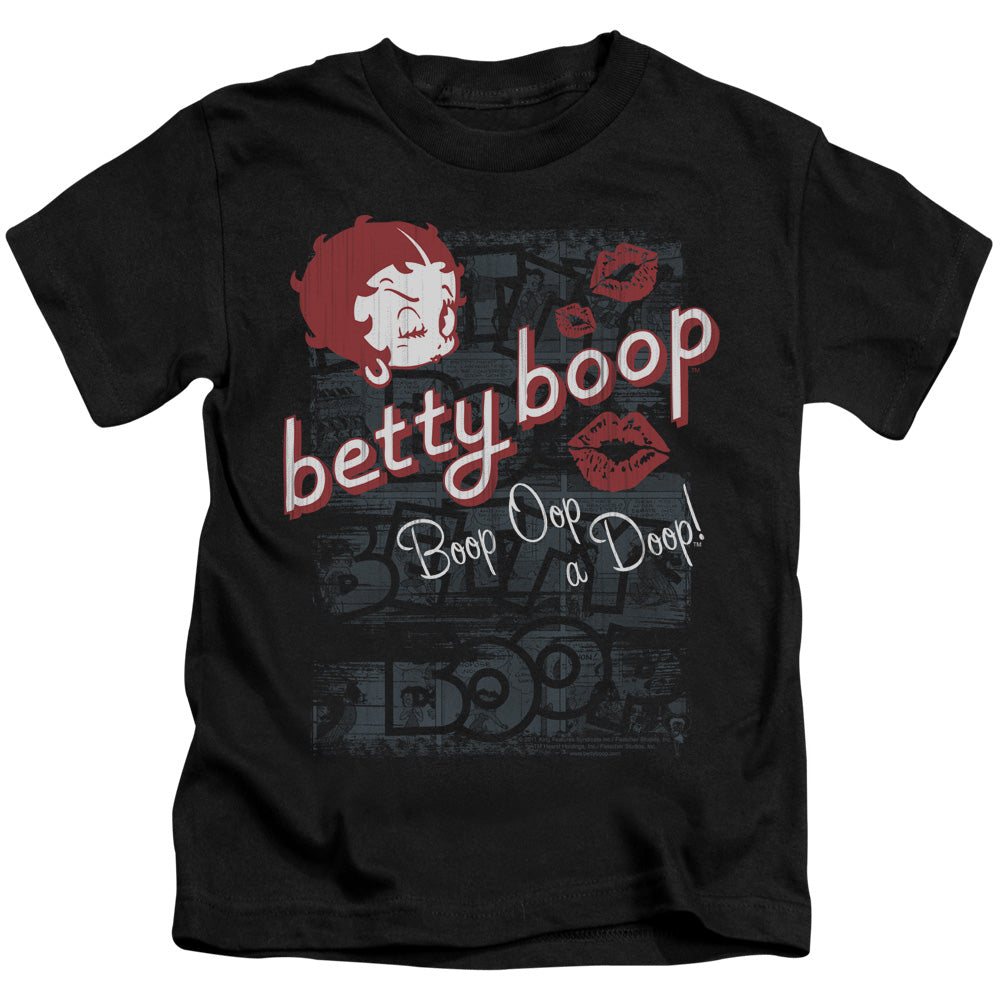 BETTY BOOP BOOP OOP - S/S JUVENILE 18/1 - BLACK - T-Shirt