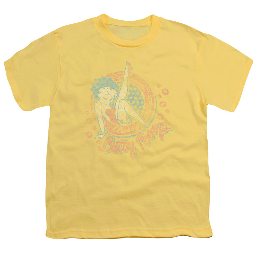 Betty Boop - Classy Dame - Short Sleeve Youth 18/1 - Banana T-shirt