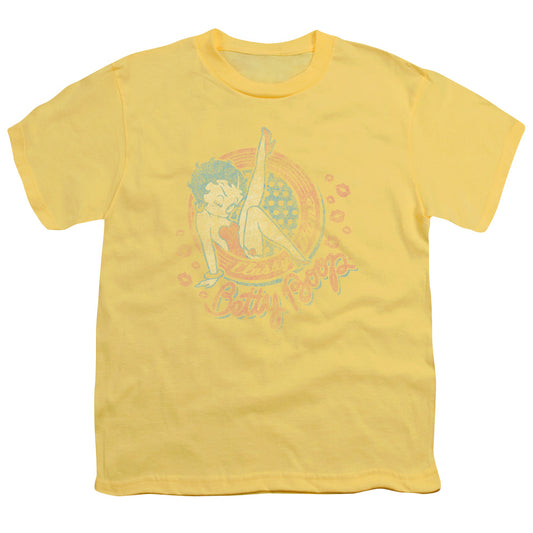 Betty Boop - Classy Dame - Short Sleeve Youth 18/1 - Banana T-shirt