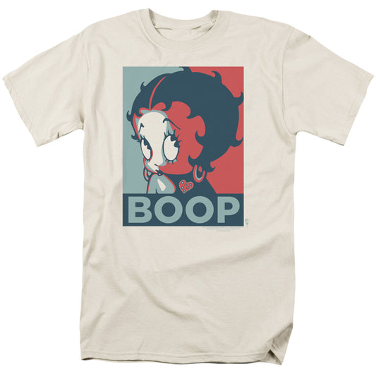 Betty Boop - Boop - Short Sleeve Adult 18/1 - Cream T-shirt