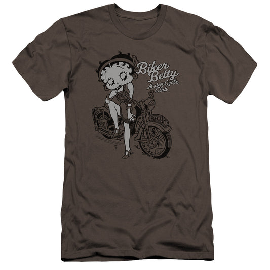 Betty Boop - Bbmc-premuim Canvas Adult Slim Fit 30/1 - Charcoal