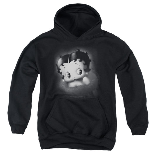 Betty Boop - Vintage Star - Youth Pull-over Hoodie - Black