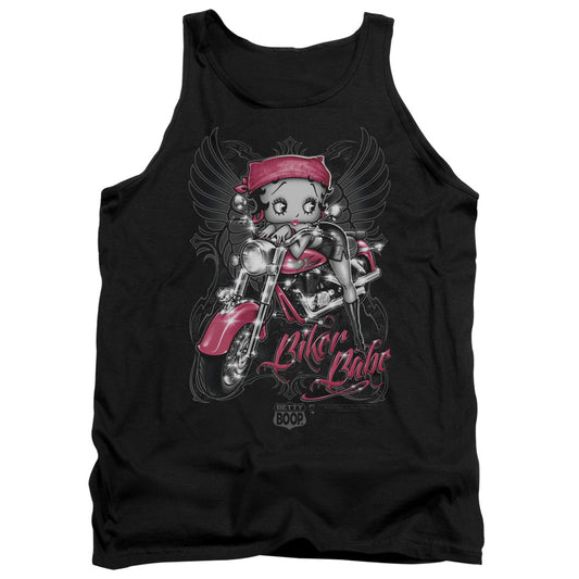 Betty Boop - Biker Babe - Adult Tank - Black