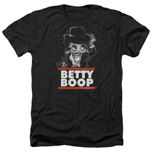 Betty Boop - Bling Bling Boop - Adult Heather-black
