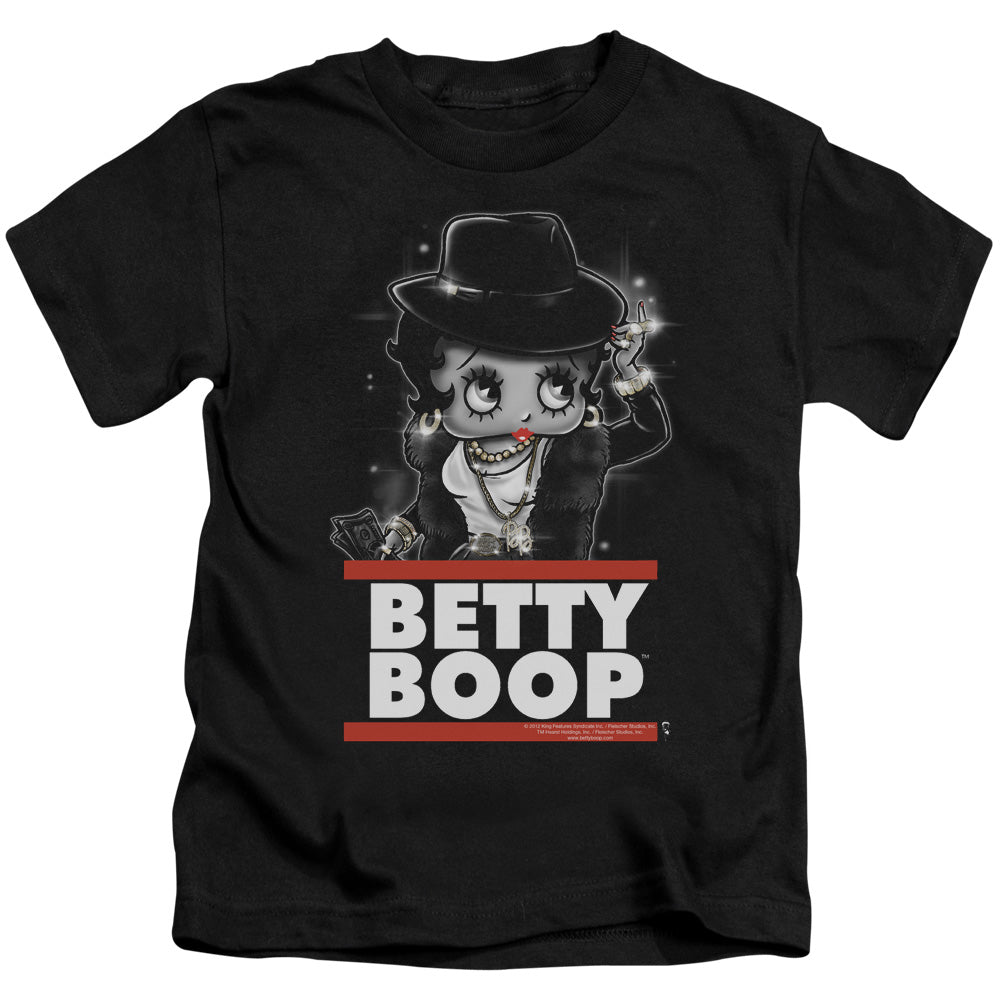 BETTY BOOP BLING BLING BOOP - S/S JUVENILE 18/1 - BLACK - T-Shirt