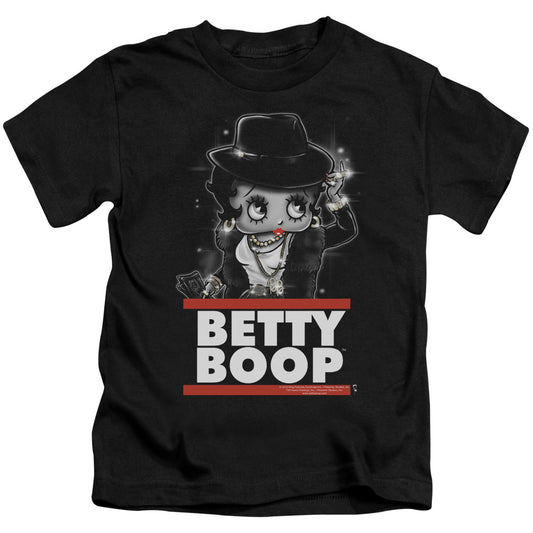 BETTY BOOP BLING BLING BOOP - S/S JUVENILE 18/1 - BLACK - T-Shirt