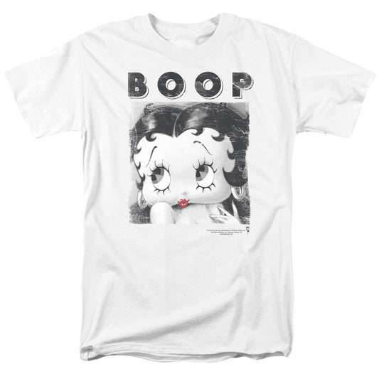 Betty Boop - Not Fade Away - Short Sleeve Adult 18/1 - White T-shirt