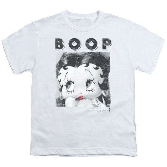 Betty Boop - Not Fade Away - Short Sleeve Youth 18/1 - White T-shirt