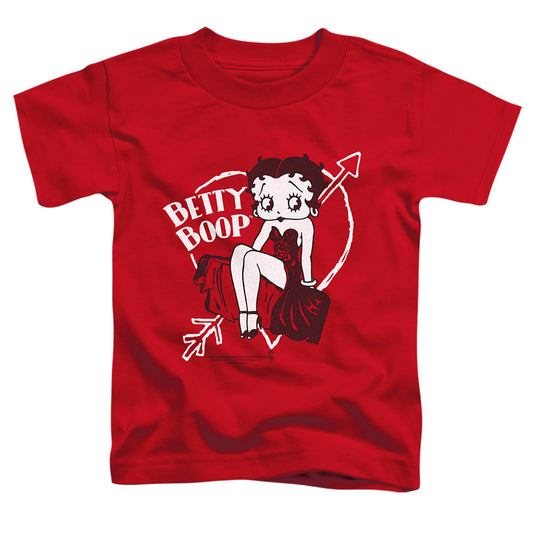 Betty Boop - Lover Girl - Short Sleeve Toddler Tee - Red T-shirt