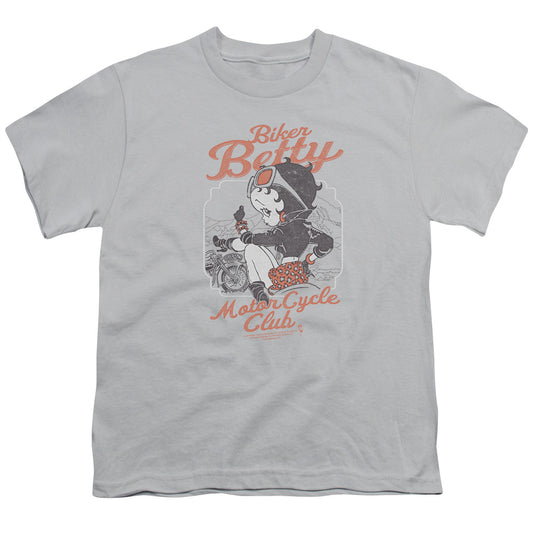Betty Boop - Bbmc - Short Sleeve Youth 18/1 - Silver T-shirt