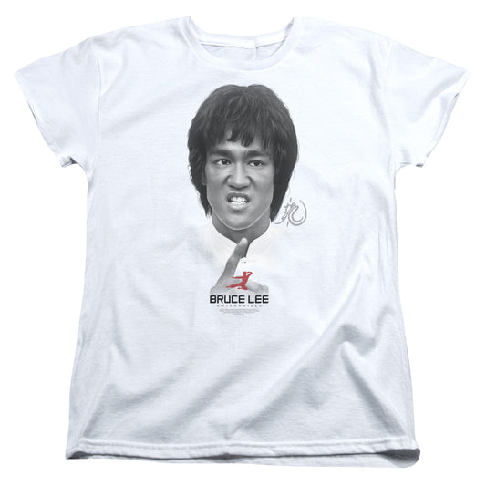 Bruce Lee - Self Help - Short Sleeve Womens Tee - White T-shirt