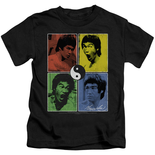 BRUCE LEE ENTER COLOR BLOCK - S/S JUVENILE 18/1 - BLACK - T-Shirt