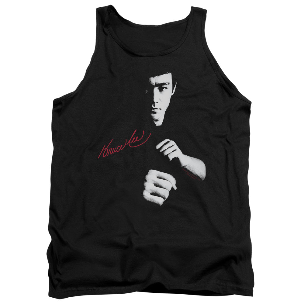 Bruce Lee - The Dragon Awaits - Adult Tank - Black