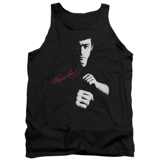Bruce Lee - The Dragon Awaits - Adult Tank - Black