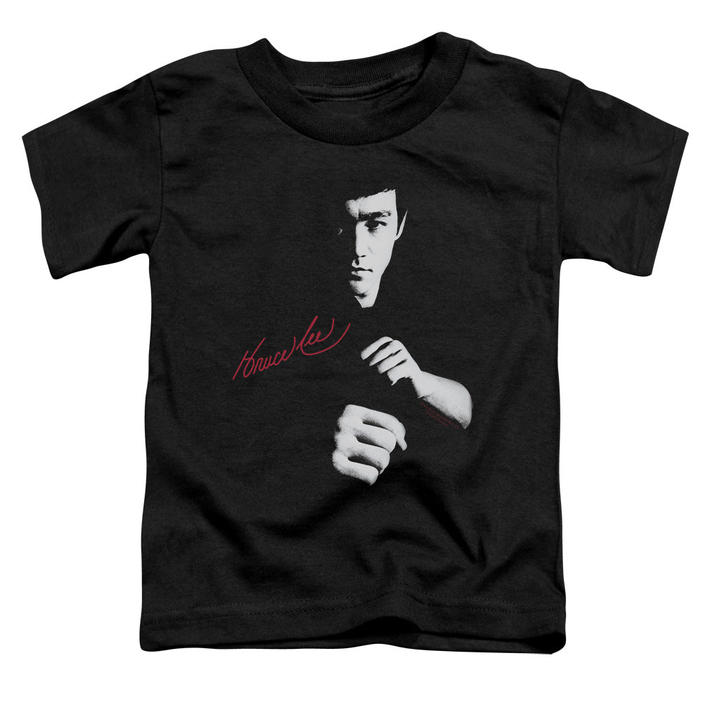 Bruce Lee - The Dragon Awaits - Short Sleeve Toddler Tee - Black T-shirt