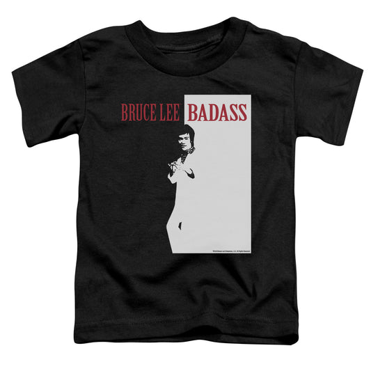 BRUCE LEE BADASS - S/S TODDLER TEE - BLACK - T-Shirt