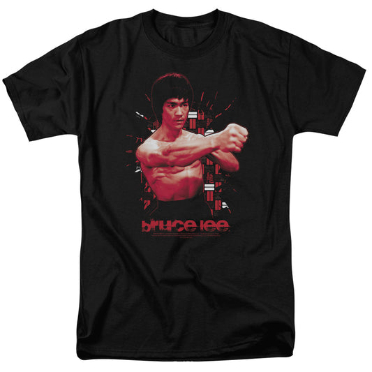Bruce Lee - The Shattering Fist - Short Sleeve Adult 18/1 - Black T-shirt