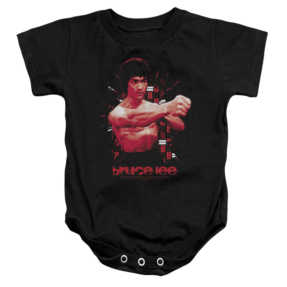 Bruce Lee - The Shattering Fist-infant Snapsuit - Black