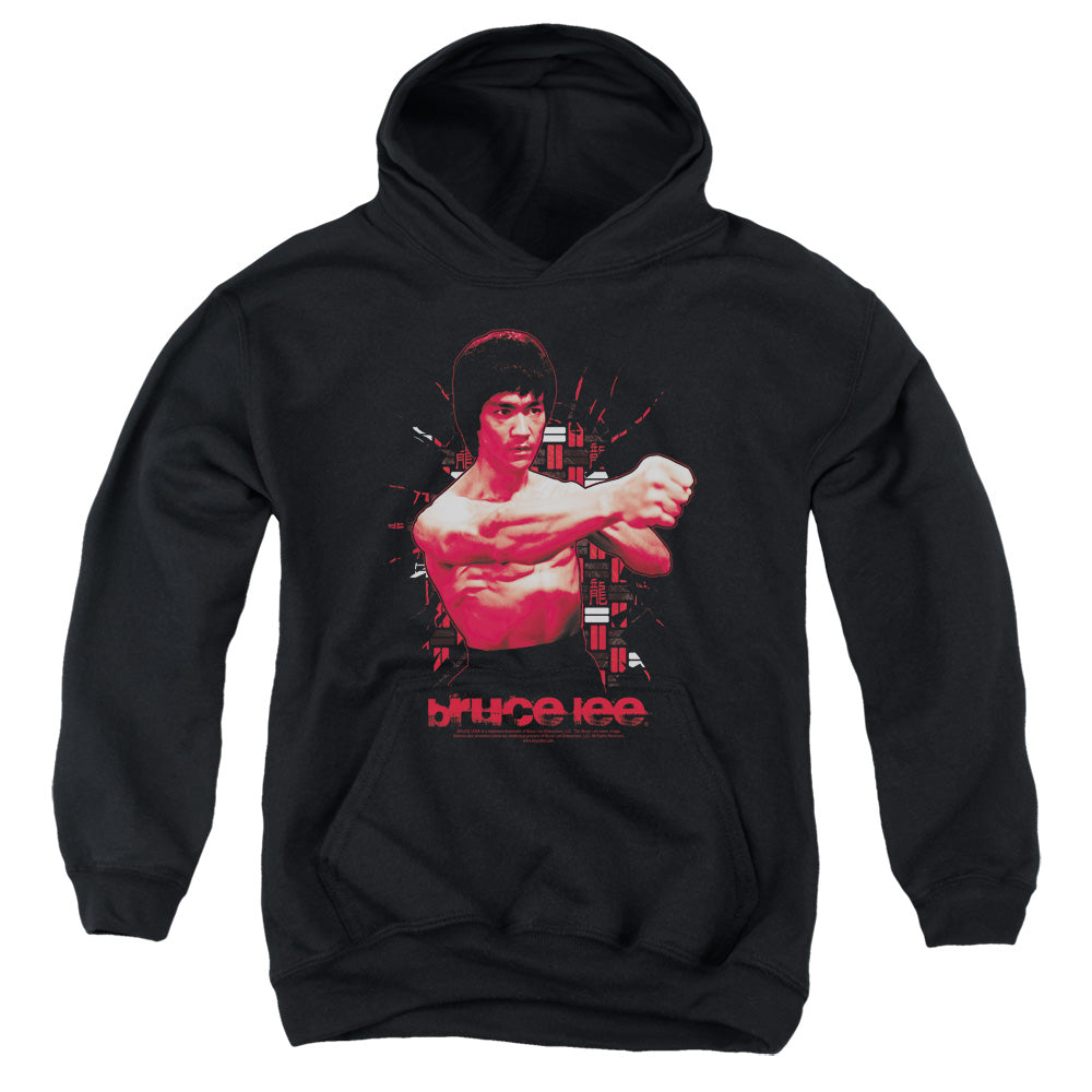 Bruce Lee - The Shattering Fist - Youth Pull-over Hoodie - Black