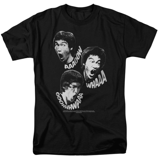 Bruce Lee - Sounds Of The Dragon - Short Sleeve Adult 18/1 - Black T-shirt