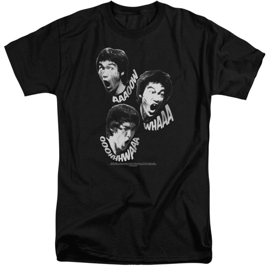 Bruce Lee - Sounds Of The Dragon - Short Sleeve Adult Tall - Black T-shirt
