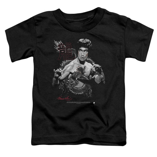 Bruce Lee - The Dragon - Short Sleeve Toddler Tee - Black T-shirt