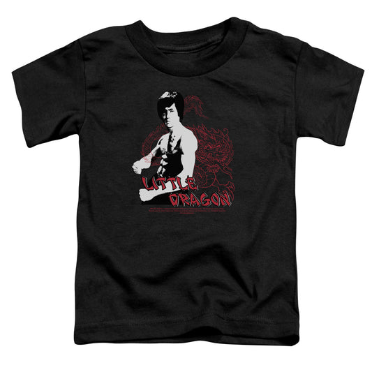 Bruce Lee - Little Dragon - Short Sleeve Toddler Tee - Black T-shirt