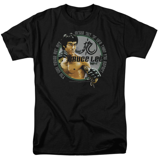 Bruce Lee - Expectations - Short Sleeve Adult 18/1 - Black T-shirt