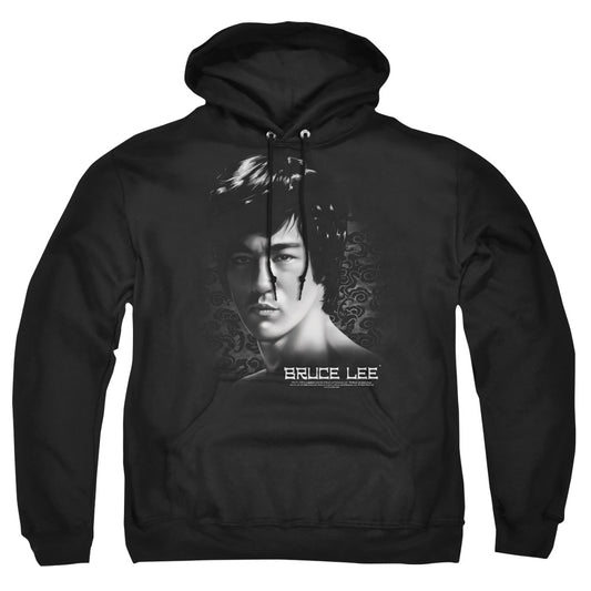 Bruce Lee - In Your Face - Adult Pull-over Hoodie - Black
