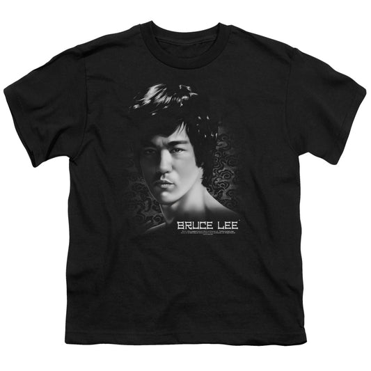 Bruce Lee - In Your Face - Short Sleeve Youth 18/1 - Black T-shirt