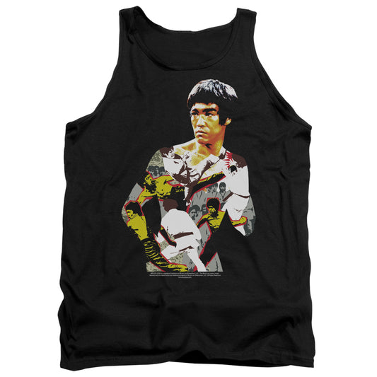 Bruce Lee - Body Of Action - Adult Tank - Black