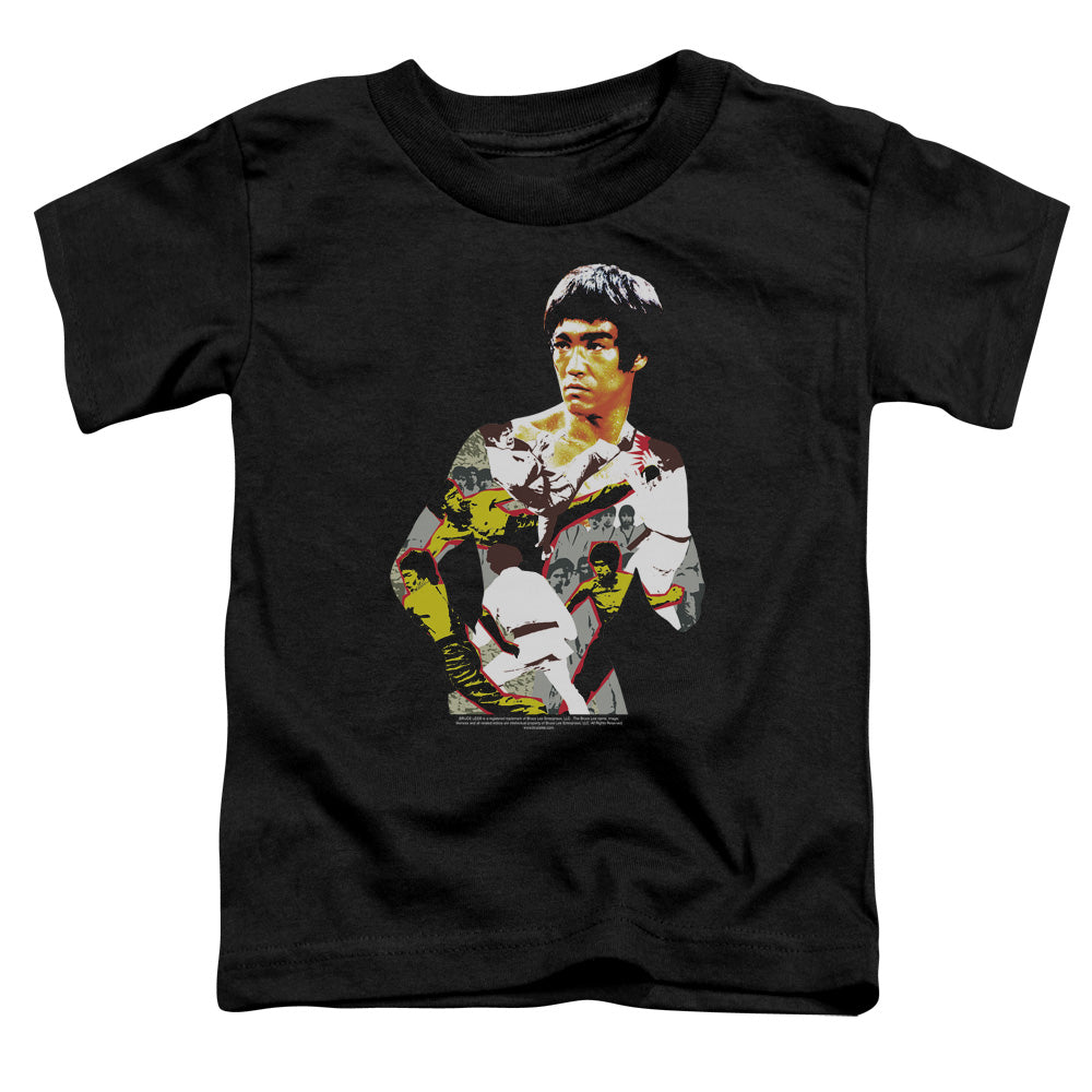 BRUCE LEE BODY OF ACTION - S/S TODDLER TEE - BLACK - T-Shirt