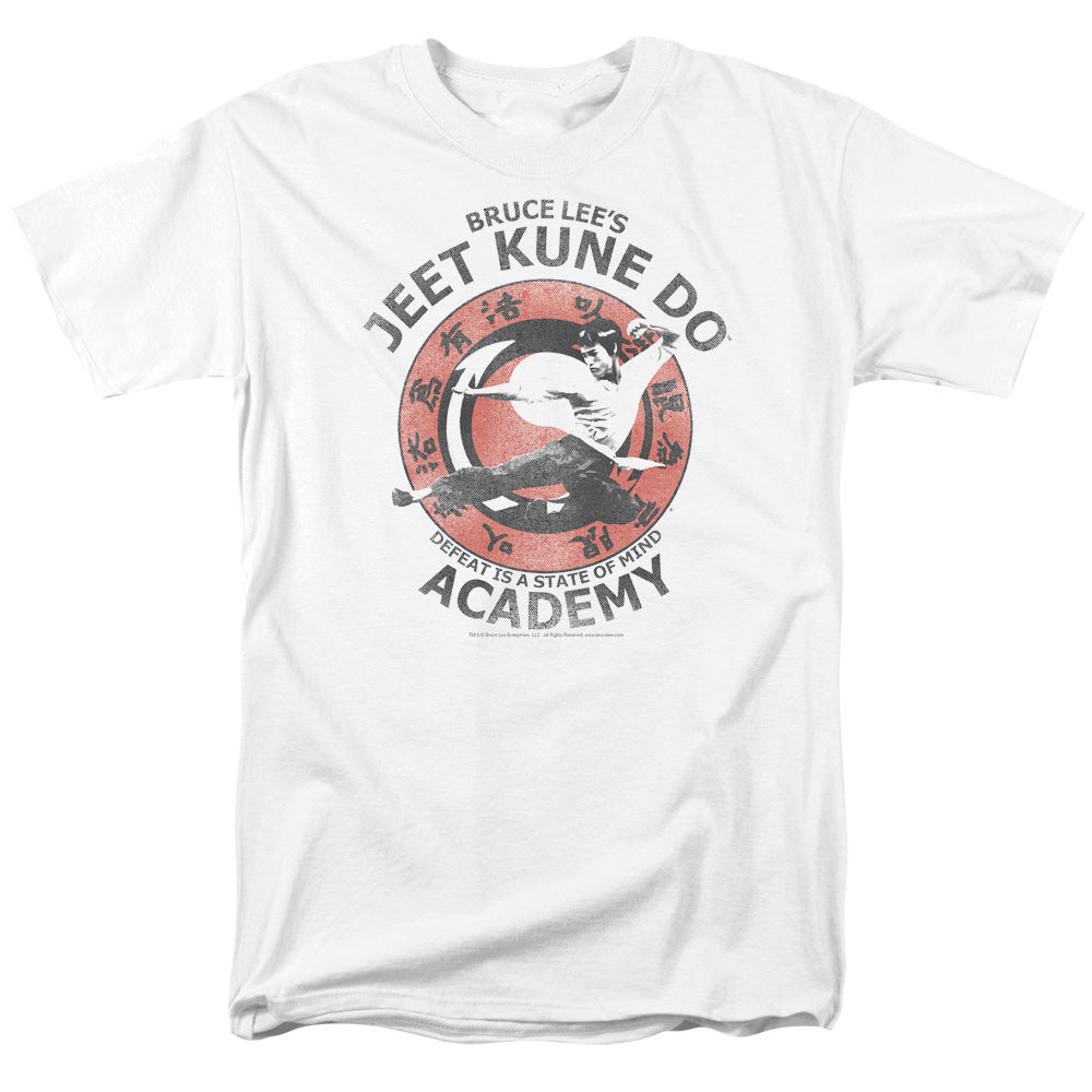 Bruce Lee - Jeet Kune - Short Sleeve Adult 18/1 - White T-shirt