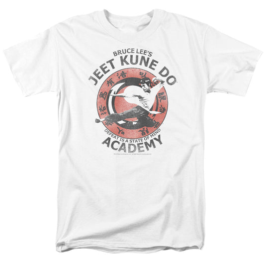 Bruce Lee - Jeet Kune - Short Sleeve Adult 18/1 - White T-shirt