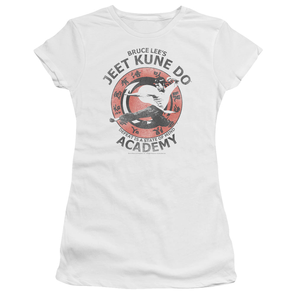 Bruce Lee - Jeet Kune - Short Sleeve Junior Sheer - White T-shirt