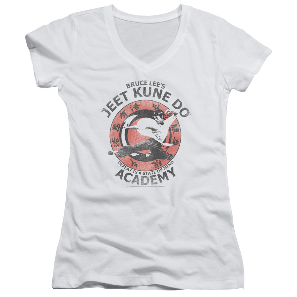 Bruce Lee - Jeet Kune - Junior V-neck - White