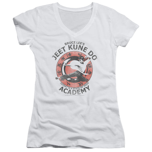 Bruce Lee - Jeet Kune - Junior V-neck - White