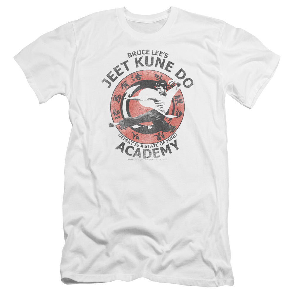 Bruce Lee - Jeet Kune-premuim Canvas Adult Slim Fit 30/1 - White